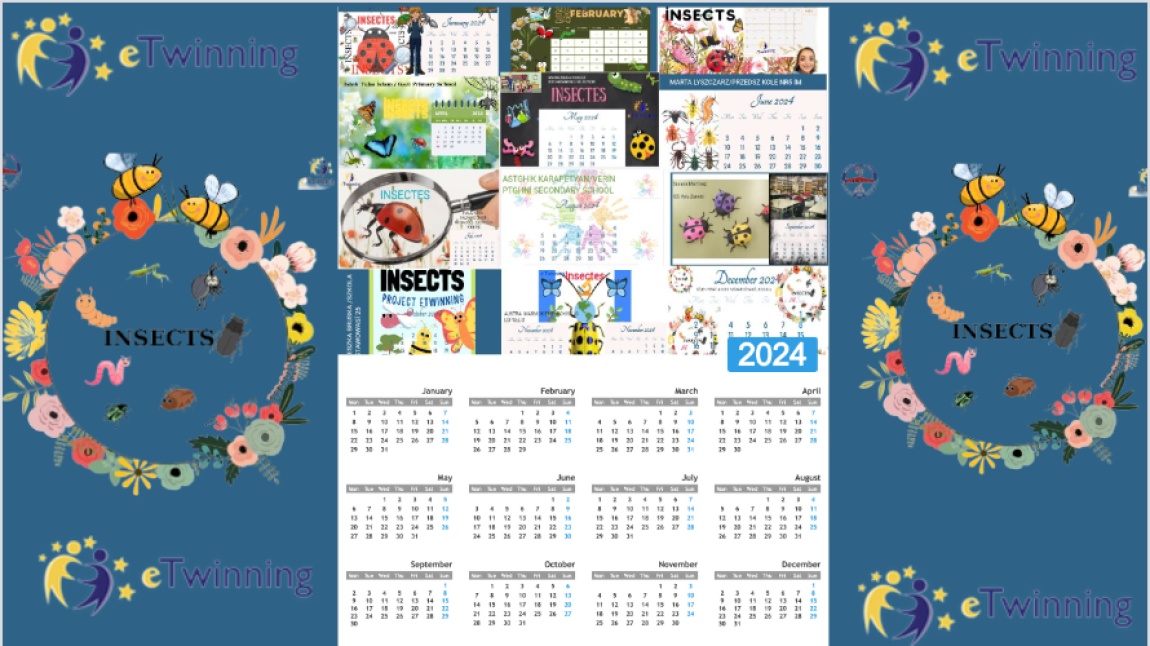 INSECTS CALENDER